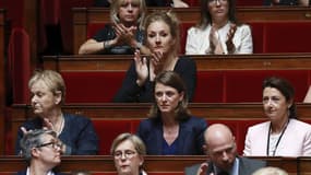 Des membres de La République en Marche dans l'hémicycle