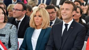 Emmanuel Macron le 31 mai 2018 à Ferney-Voltaire