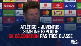 Atlético - Juventus: Simeone explique sa célébration pas très classe