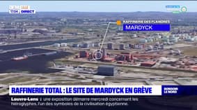Nord: grève sur le site de la raffinerie Total à Mardyck