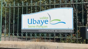 Le logo de la communauté de communes Vallée de l'Ubaye Serre-Ponçon.