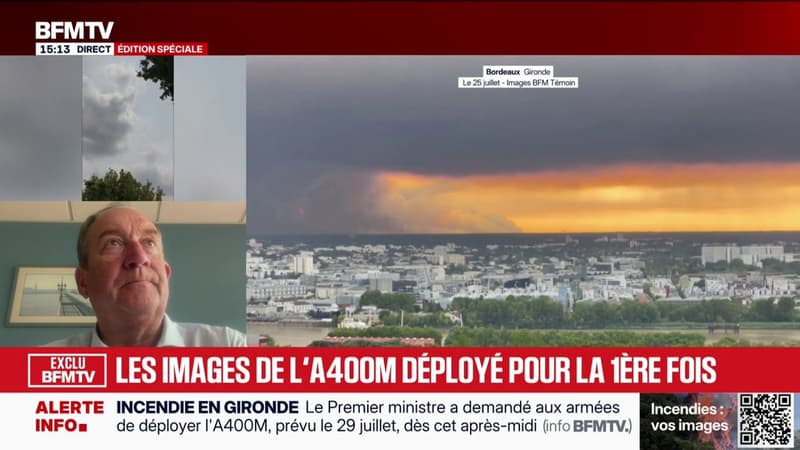 Incendie en Gironde: "Les gens ont bien compris l'intérêt d'évacuer leur domicile"
