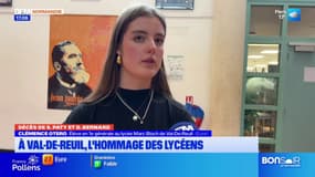 "C'est nécessaire": des lycéens de Val-de-Reuil ont rendu hommage à Samuel Paty et Dominique Bernard