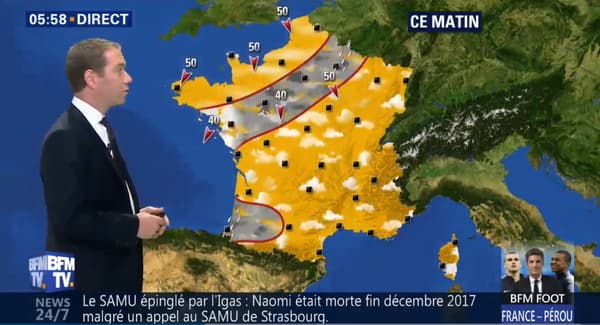 Météo du jeudi 21 juin 2018 