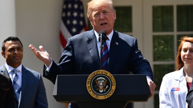 Donald Trump, le président des États-Unis. (image d'illustration)