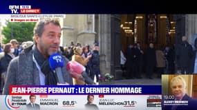 Bernard Montiel témoigne d'un hommage "rempli d'émotion" aux obsèques de Jean-Pierre Pernaut