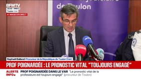 Le procureur de la République de Toulon détaille les circonstances dans lesquelles un adolescent de 14 ans a poignardé sa professeure à Sanary-sur-Mer 