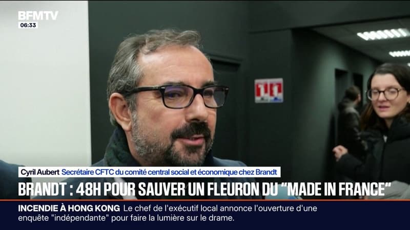 Usine Brandt: avec cinq millions d'euros, le gouvernement soutient le projet de rachat des salariés