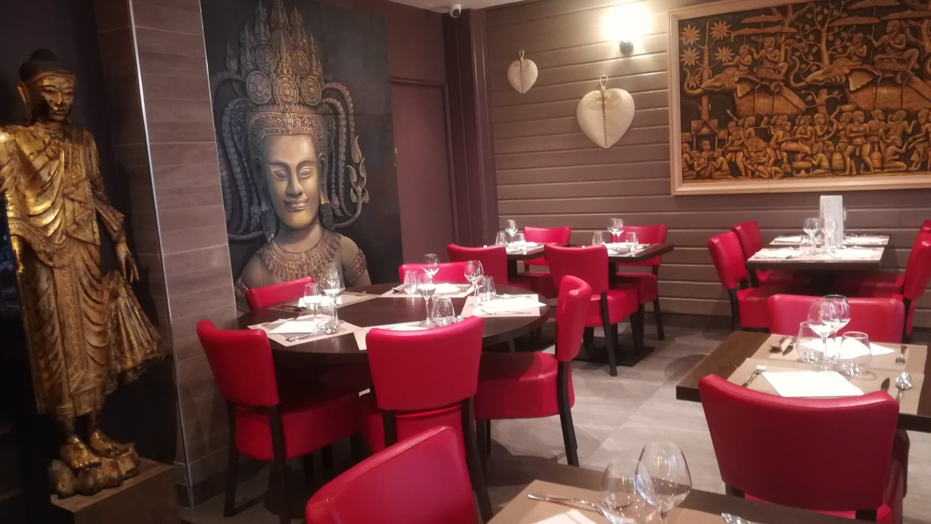 Salle à manger du restaurant