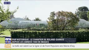 Par'Historique : Le chantier de Roland-Garros, de 1940 à nos jours
