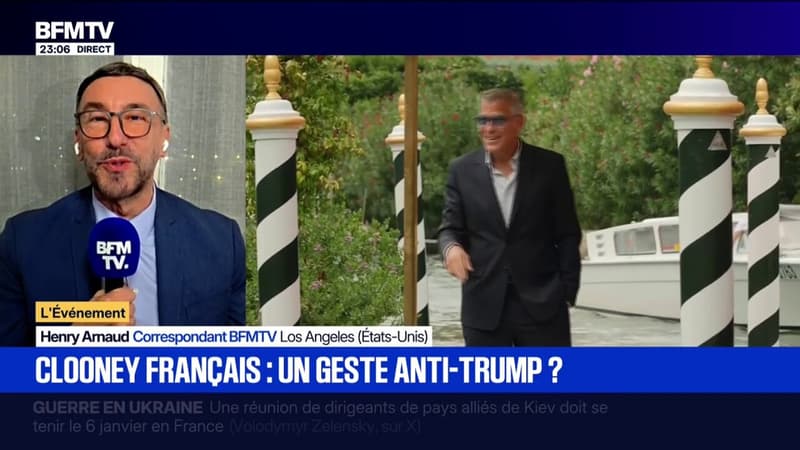 Georges Clooney naturalisé français: un geste anti-Trump?