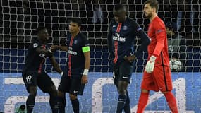 La déception des joueurs du PSG