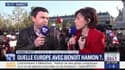 Benoît Hamon place de la République: "Aucun des autres candidats ne propose cette volonté de démocratisation de l'Europe", Thomas Piketty