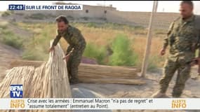 Sur le front de Raqqa