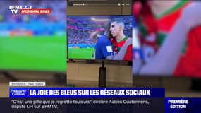 Les Bleus en finale: la joie de leurs coéquipiers sur les réseaux sociaux 