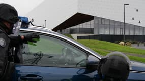 Intervention de la gendarmerie de Poitiers dans le cadre d'un exercice attentat