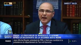 Crash de l'A320 (3/5): Conférence de presse du procureur de la République de Marseille Brice Robin