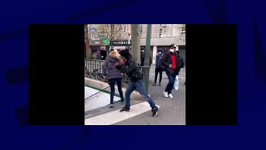 L'agression qui s'est déroulée porte de Chapelle