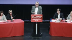 Pierre Laurent lors de la conférence nationale du Parti communiste, le 5 novembre 2016.