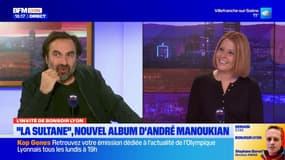 André Manoukian : "J'adore cette tente place Bellecour"