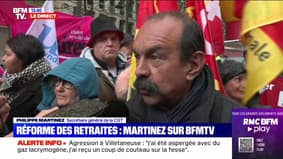 Philippe Martinez, secrétaire général de la CGT: "S'il y a une concertation sur les retraites, je pense qu'elle ne durera pas longtemps"