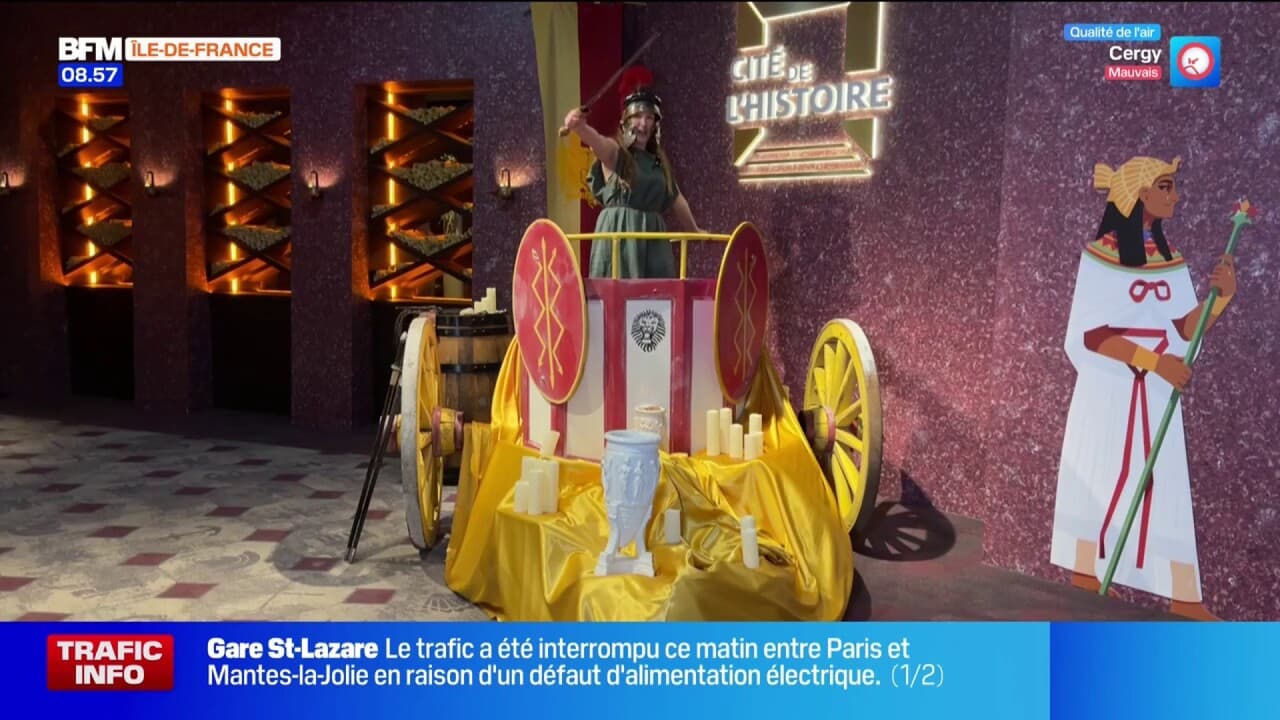 Ariane a testé l'expérience historique immersive 