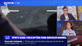 "L'objectif prioritaire, c'est d'acheminer des vivres et du matériel" en Nouvelle-Calédonie, assure la porte-parole de la gendarmerie nationale, Marie-Laure Pezant