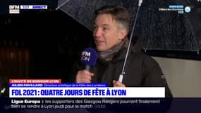 Fête des Lumières: Julien Pavillard, coordinateur de l'évènement "est content d'avoir pu faire cette fête", malgré le contexte sanitaire