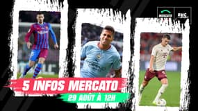 Mercato : Pavard, Cancelo, Lenglet, les 5 infos mercato du 29 août à la mi-journée
