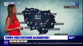 Encore et toujours de la pluie sur toute l'Ile-de-France ce jeudi, jusqu'à 11°C à Paris