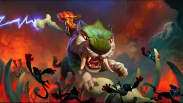 Un croquis préparatoire des "Croods 2"