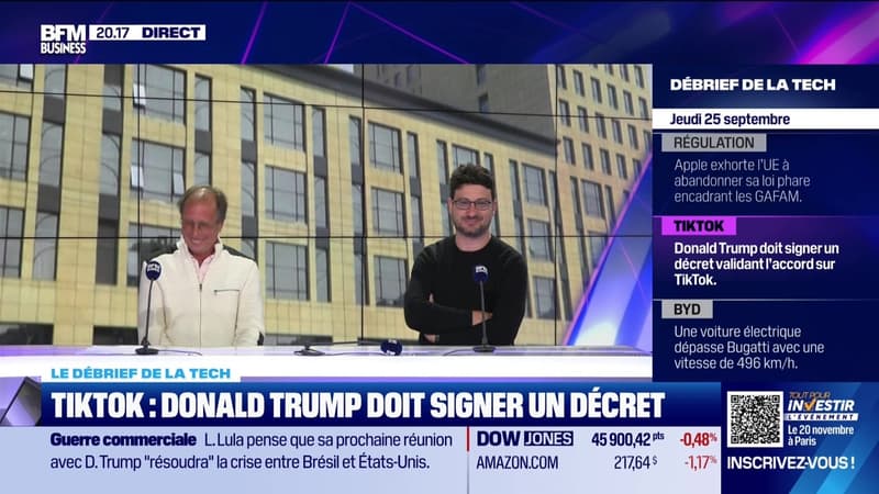 Le DÃ©brief de la tech - Jeudi 25 septembre