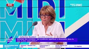 Reforme des retraites: "France et manifestation, c'est un pléonasme" pour Catherine Rambert 