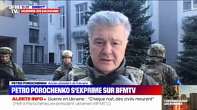 L'ancien président ukrainien, Petro Porochenko, qualifie Poutine de "criminel" : "Il ne comprend que la force"