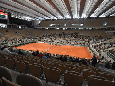 L'année précédente, Roland Garros c'était déroulée à huis clos en raison de l'épidémie de coronavirus
