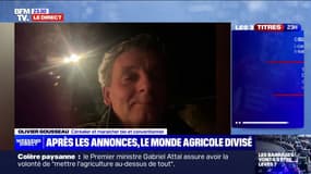 Annonces de Gabriel Attal: "C'est un technocrate qui parle avec une langue de bois", juge Olivier Gousseau (céréalier et maraîcher)