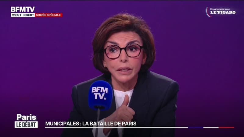 Municipales à Paris: "Je diminuerai cette taxe foncière", affirme Rachida Dati