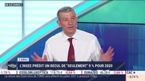 Nicolas Doze : L'Insee prévoit un recul de "seulement" 9% en 2020 - 08/07