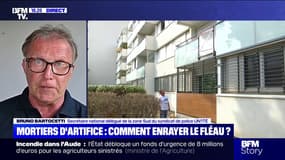Mortier d'artifice à Marseille: "C'est de plus en plus fréquent", souligne Bruno Bartocetti, secrétaire national délégué de la zone Sud du syndicat de police UNITÉ