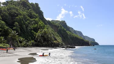 Une plage de Martinique, en 2018 (illustration)
