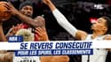 NBA : 5e revers consécutif pour les Spurs, Maxey colle 50pts, les classements