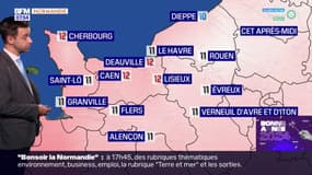 Météo Normandie: un jeudi pluvieux, jusqu'à 12°C à Caen