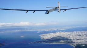 L'avion solaire Solar Impulse est arrivé dimanche en Californie