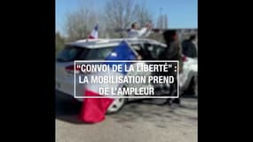 "Convoi de la liberté" : la mobilisation prend de l'ampleur