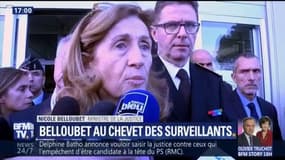 “C’est choquant”, Nicole Belloubet apporte son soutien aux surveillants agressés à Borgo