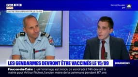 Vaccination obligatoire: pour le Colonel Lionel Bounéou, "les gendarmes Hauts-Alpins sont très compréhensifs"