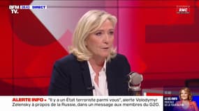 Réforme des retraites: "Il y a presque une forme de sadisme" de la part du gouvernement, selon Marine Le Pen