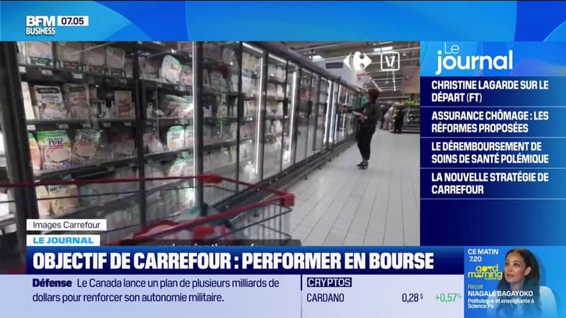 Carrefour souhaite performer en bourse