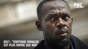 Bolt : "Ronaldo est plus rapide que moi"