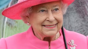 La reine Elizabeth le 10 mai 2016 à Londres. 